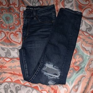 American eagle ripped jeans
